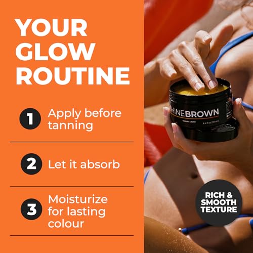 BYROKKO Shine Brown Tanning Accelerator Lotion - 7.1oz