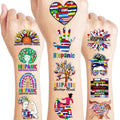 100 PCS Hispanic Heritage Temporary Tattoos - Latino Culture