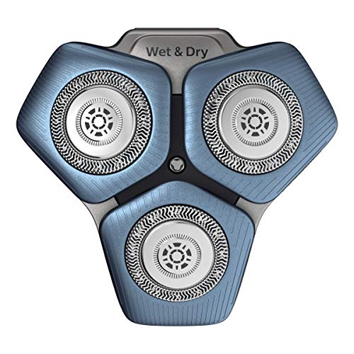 Philips Norelco Genuine SH71/52 Shaving Heads Compatible with Norelco Shaver Series 5000 Angular and 7000, Latest Version for Refreshed RQ12/70, RQ12/60, SH60/70, and SH70/70