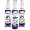 Travel Size Bed Bug Spray - 3-Pack, TSA Approved, Natural Oils