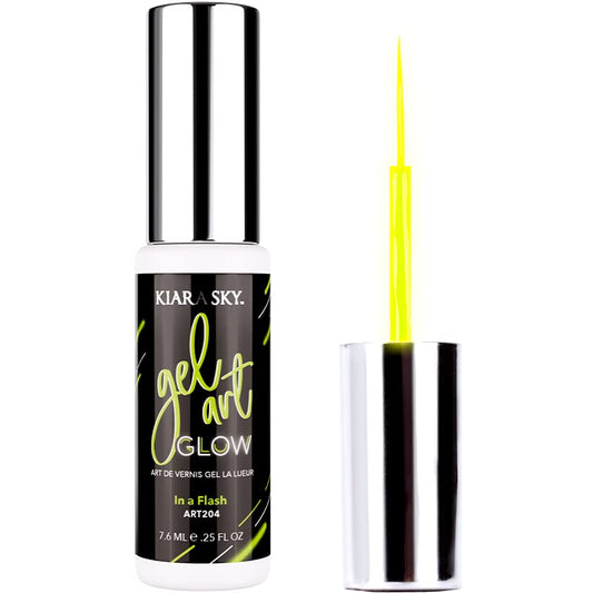 Kiara Sky Glow Gel Art Liner (In A Flash) - Neon Yellow & Green