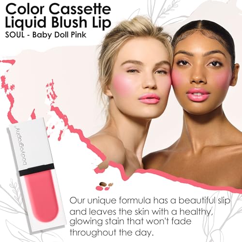 Bodyography Color Cassette Liquid Blush & Lip Tint - Baby Doll Pink
