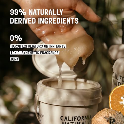 California Naturals Exfoliating Body Scrub with Coconut Oil & Vitamin C