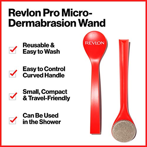 Revlon Microdermabrasion Wand with Real Diamond Grit