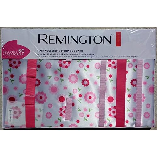 Remington Hair Accessory Storage Board Includes 50 Accessories!
