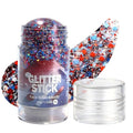 Red White Blue Body Glitter Stick - Patriotic 4th of July