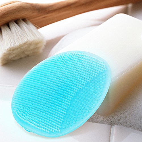 Silicone Face Cleanser Brush for Sensitive Skin (Pack of 4)