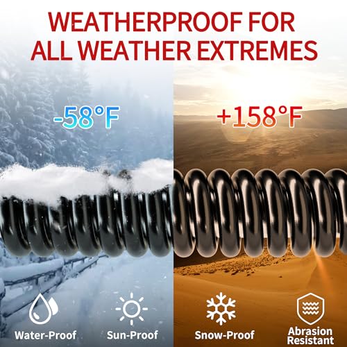 Skrizcable 25 FT Outdoor Extension Cord - Waterproof & Durable