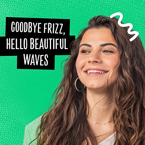 Aussie Miracle Waves Frizz-Fighting Spray with Hemp Seed Oil, Sulfate Free, 5.7 fl. oz. (1 Pack, Packaging May Vary)