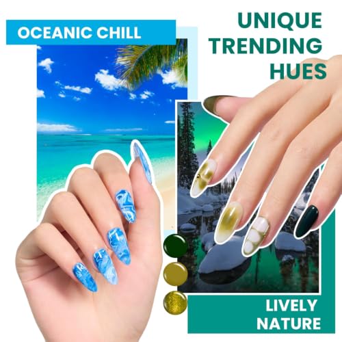 Beetles Infinite Inspiration 100-Color Gel Nail Polish Set with Base and Top Coats
