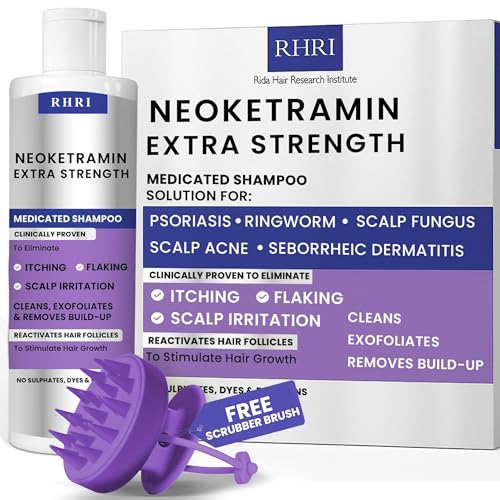 Medicated Anti Dandruff Shampoo for Men & Women | Scalp Psoriasis Relief