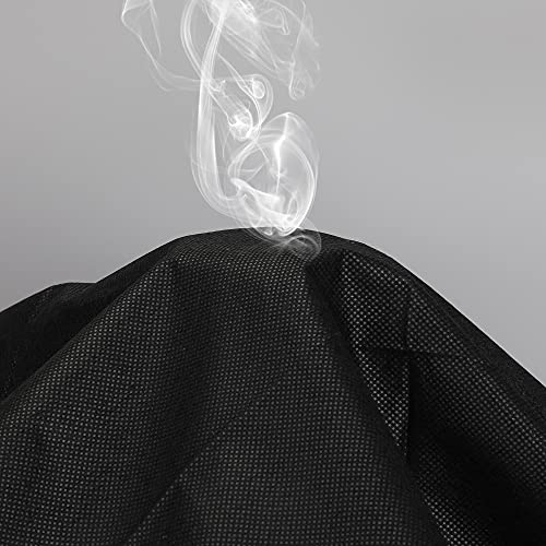 Disposable Massage Table Sheets 20-Pack - Non-Woven Spa Bed Cover, 31" x 70" Black