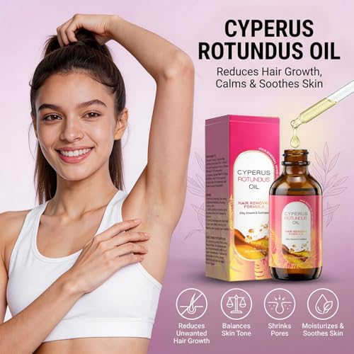 Cyperus Rotundus Hair Removal Oil 60ml - Natural Slow Growth