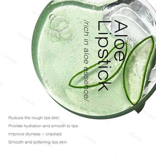 Ownest Aloe Vera Color-Change Lipstick, 3-Pack Moisturizing Lip Balm