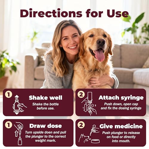 Dog Arthritis Pain Relief Oral Suspension - Joint Support 1.08oz