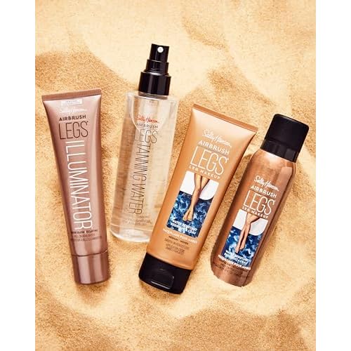 Sally Hansen Airbrush Legs Leg Makeup Spray | Lightweight, Transfer-Proof, Water-Resistant | Deep Glow | Airbrush Finish