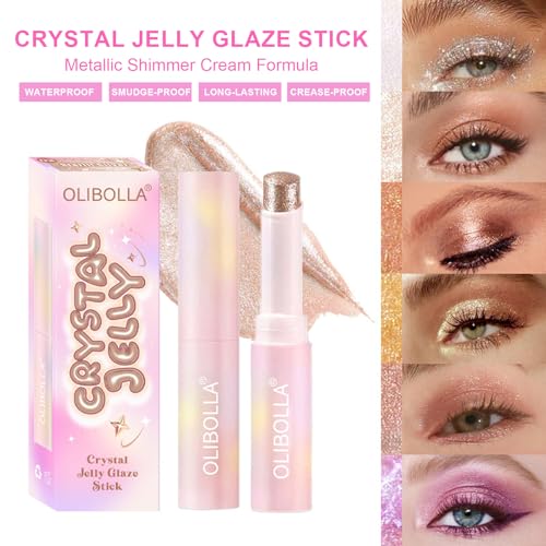 Metallic Shimmer Eyeshadow Stick - Waterproof & Long Lasting