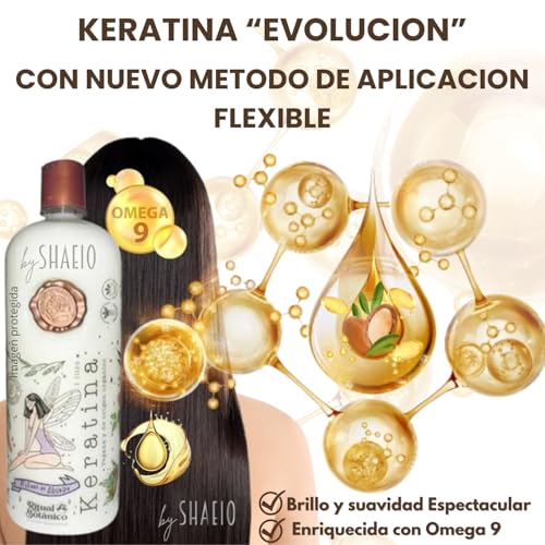 SHAEIO Keratin Hair Mask with 12 Natural Oils - 1L
