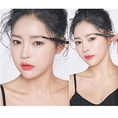 BOM 3-in-1 Eyebrow Pencil - Waterproof, Blender & Spoolie