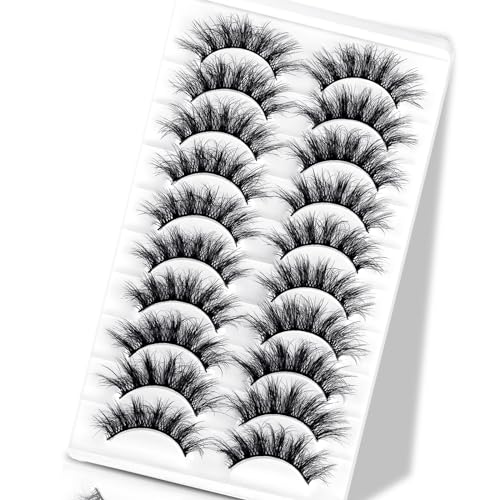 Soft Mink False Eyelashes - Reusable & Natural Look