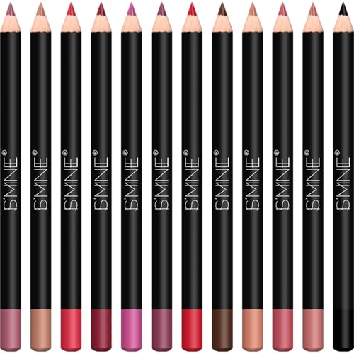 IS'MINE Matte Lip Liner Set - 12 Colors Longwear