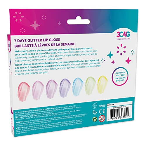 Make It Real 7-Piece Flavored Lip Gloss Set for Girls