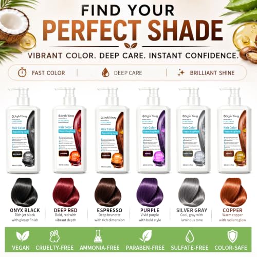 Purple Hair Color Depositing Mask | Semi Permanent Dye