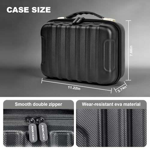 Professional Barber Bag for 3 Clippers & 4 Scissors - ANKHOH