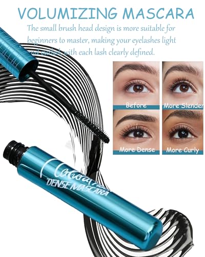 Waterproof Mascara for Older Women 60+, Volumizing & Hypoallergenic