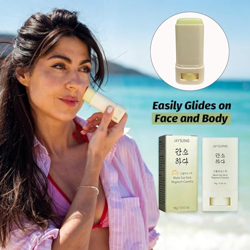 Matte Korean Sunscreen Stick SPF50+ Broad Spectrum