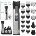 HUMMINGBIRD MK9 MasterGroom All-in-One Trimmer ? 21-Piece Men's Grooming Kit for Beard, Head, Hair, Body, and Face, Waterproof, Stainless Steel, USB C Rechargeable, LED Display