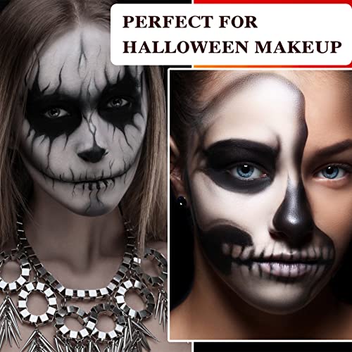 Face Body Nose Paint Stick, Clown Makeup Black Cream-Blendable, Waterproof Eyeblack, Long Lasting Professional SFX Cosplay Festival Stage Halloween Makeup