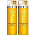 Olay Super Cream with Sunscreen SPF 30,Trial Size,Lightweight Face Moisturizer with Sun Protection,5-in-1 Skin Care Benefits - Hydrating,Brightening,Firming - Niacinamide,Vitamin C,15 mL,(Pack of 2)