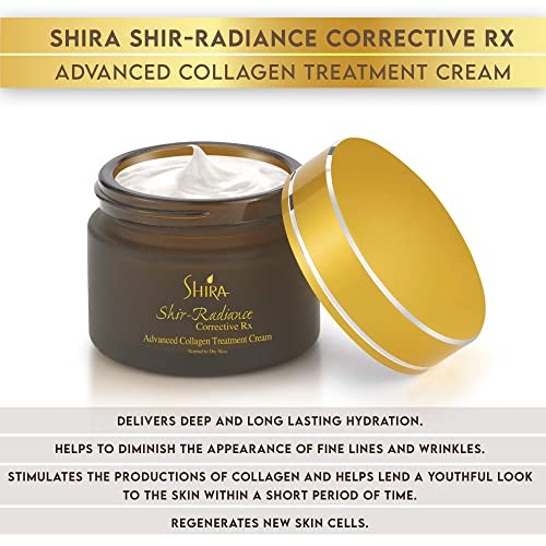 Shira Shir-Radiance Corrective RX Advanced Collagen Treatment Cream With Advanced Ester C For Healthy Hydrated Radiant Skin For Normal to Dry Skin (50ml)