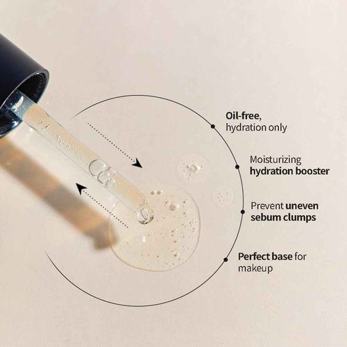 HEVEBLUE Black Yuja Bean Skin Booster Serum - Moisturizing, Sensitive Skin, Korean Skincare, Hypoallergenic, Deep Hydration, Vegan, Oil-free, Makeup Adherence, Inner Dryness, K-Beauty