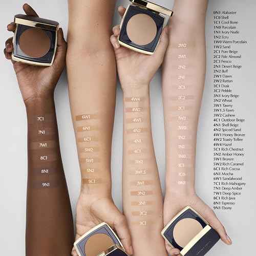 Est?e Lauder Double Wear 12-Hour Stay-in-Place Matte Powder Foundation | Controls Oil & Shine, 0.39 Ounce