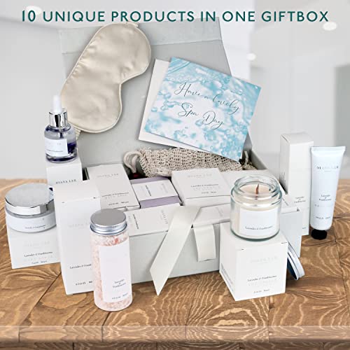 Jasmyn & Greene Lavender Spa Gift Basket for Women