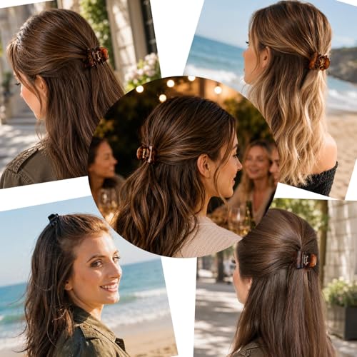 Medium Claw Clips for Women - 4 Pack Hair Jaw Clips