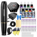 Wormhole Tattoo Gun Kit for Beginners - Rotary Pen & Power Supply