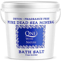 100% Pure Dead Sea Salt Bath Soak - 5Lb Fine Granules, Exfoliating Minerals