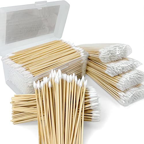 500-Piece 6-Inch Gun Cleaning Swabs with Storage Case