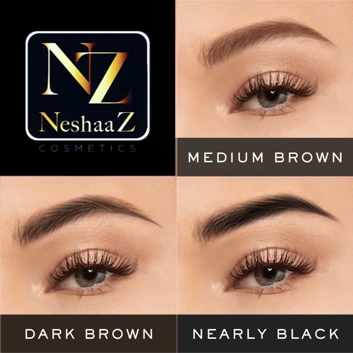 Premium Eyebrow Definer Pencil with Smudger - Dark Brown