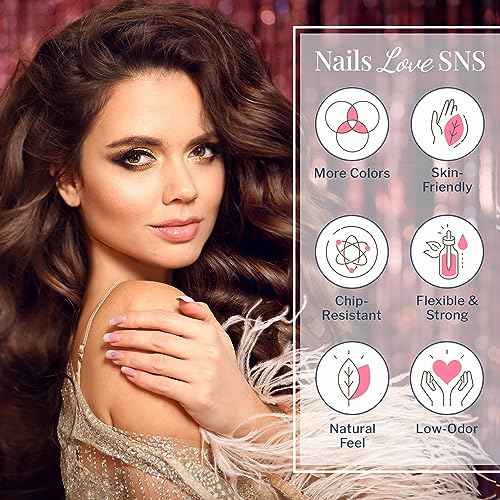 SNS Nail Dip Powder, Gelous Color Dipping Powder - Skol! (Blue/Teal, Shimmer) - Long-Lasting Dip Nail Color Lasts 14 Days - Low-odor & No UV Lamp Required - 1 oz