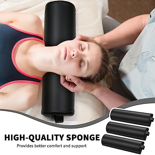 Ripeng Half Round Massage Table Bolster Pillow Set of 4 with Strap Handle