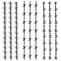 9-Sheet Large Barbed Wire Tattoos, Variety of Barbed Wire Temporary Tattoos for Men Women - Waterproof Fake Tattoos for Concerts & Halloween