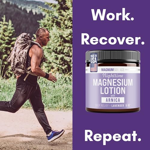 Magnesium Lotion with Arnica for Muscles & Joints – Nighttime Relief