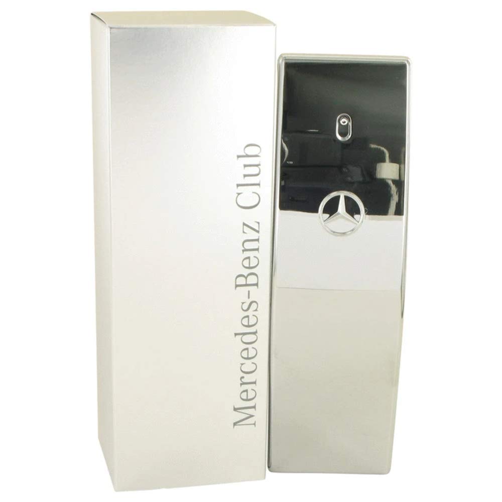 Mercedes-Benz Club - Elegant Fragrance With Sensual Woody Aromatic Notes - Mesmerize The Senses With Original Luxury Men’s Eau De Toilette Spray - Endless Day Through Night Scent Payoff - 1.7 OZ