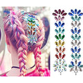 Rhinestone Festival Body Jewels Hair Gems Stickers 2-Pack