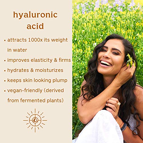 Solluna by Kimberly Snyder Anti-Aging Eye Cream ? Plant Based Under Eye Treatment with Hyaluronic Acid, Ashwagandha, Calendula & Eyebright Botanicals (0.5oz) Non-Toxic, Cruelty-Free, Vegan & Non-GMO