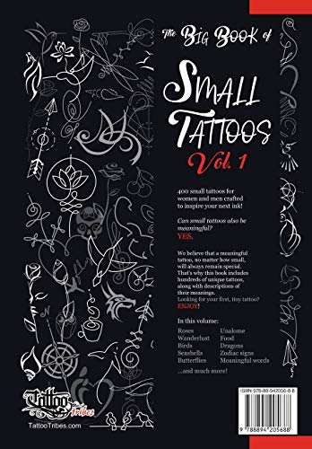 The Big Book of Small Tattoos Vol.1: 400 Original Designs
